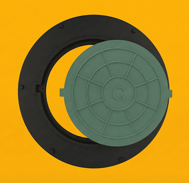 Переходник конус-люк тип "С" (Черный/зеленый)