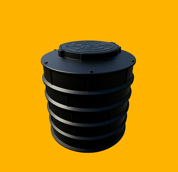 Септик полимерпесчаный (наборный) 1150/1000/20 мм черный 180 кг.